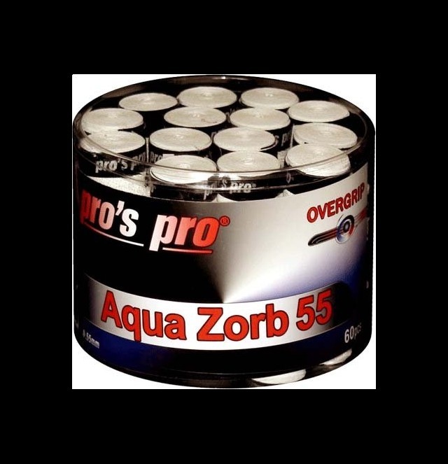 Pro's Pro Aqua Zorb 55 Overgrip White